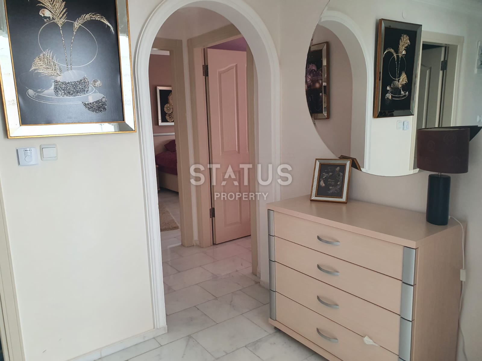 Bright and cozy apartment 2+1 with mountain views in Oba, 110 m2. фото 7