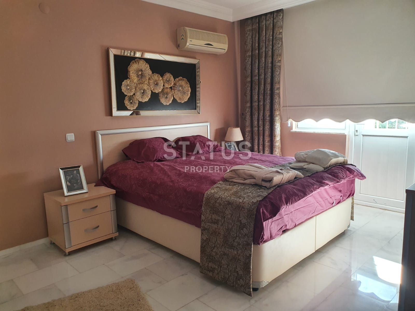 Bright and cozy apartment 2+1 with mountain views in Oba, 110 m2. фото 8