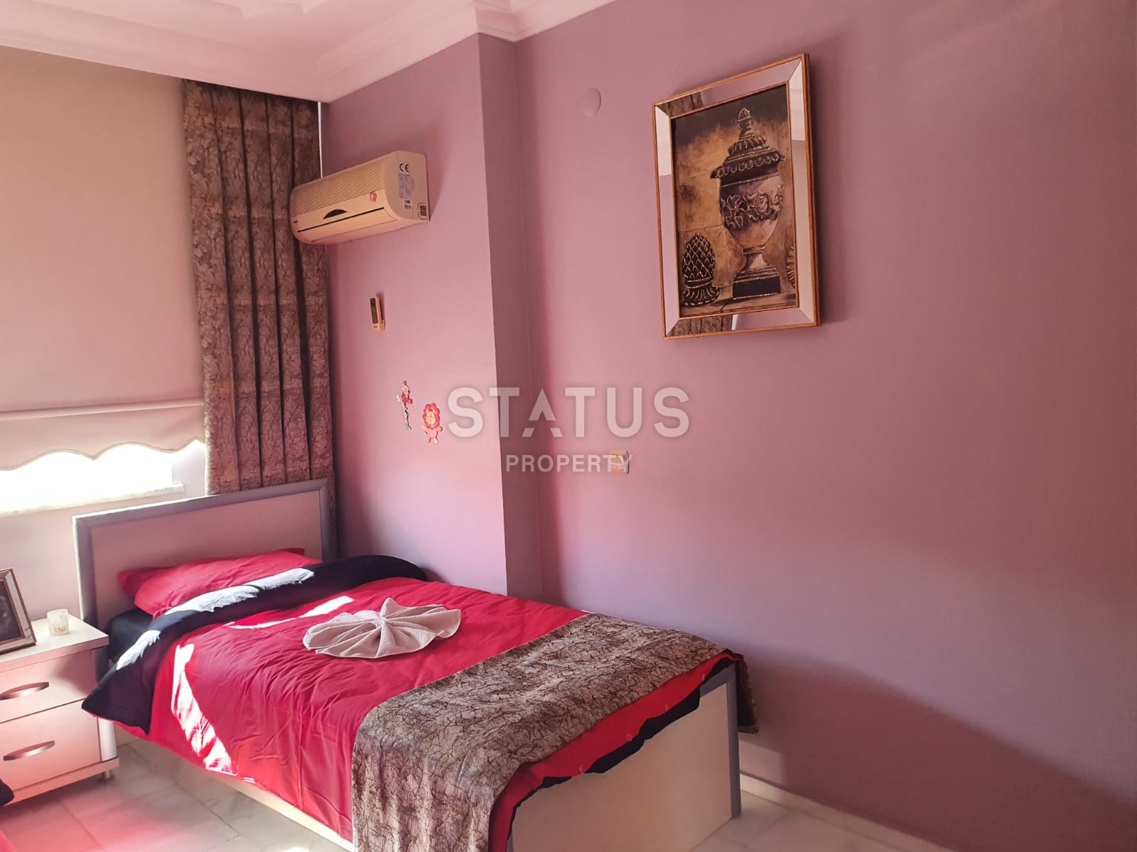 Bright and cozy apartment 2+1 with mountain views in Oba, 110 m2. фото 10