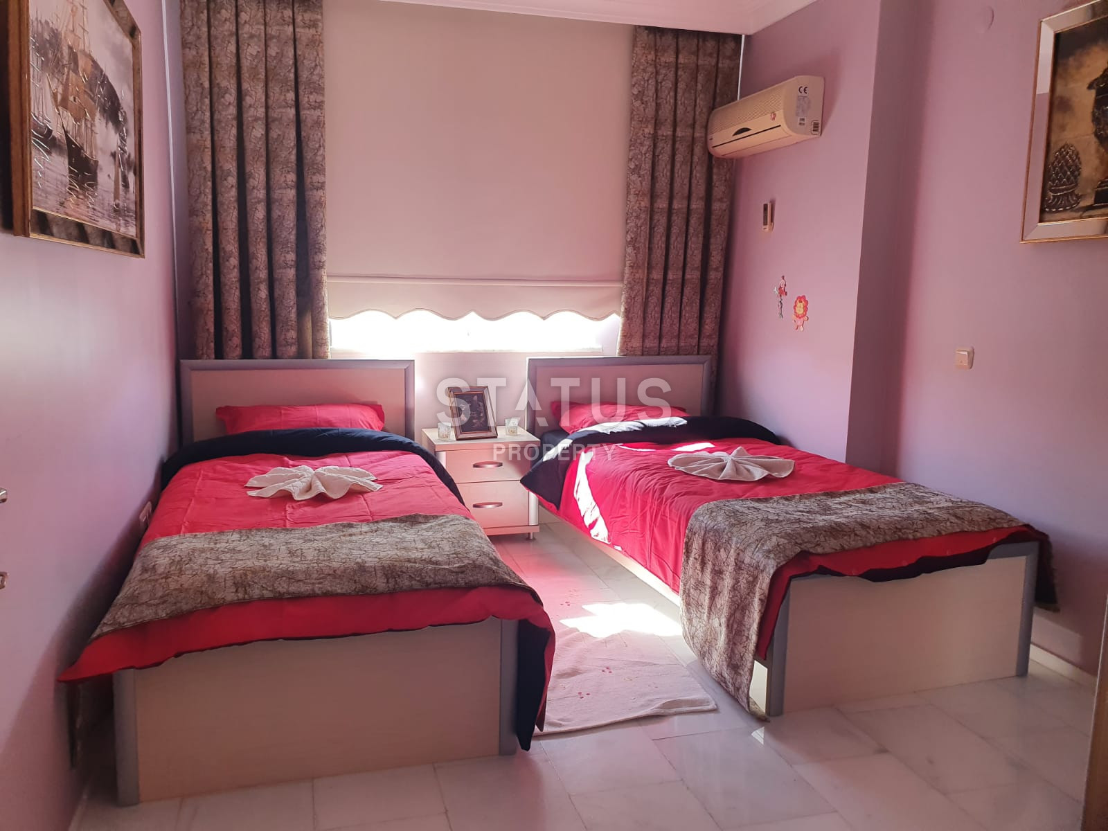 Bright and cozy apartment 2+1 with mountain views in Oba, 110 m2. фото 11