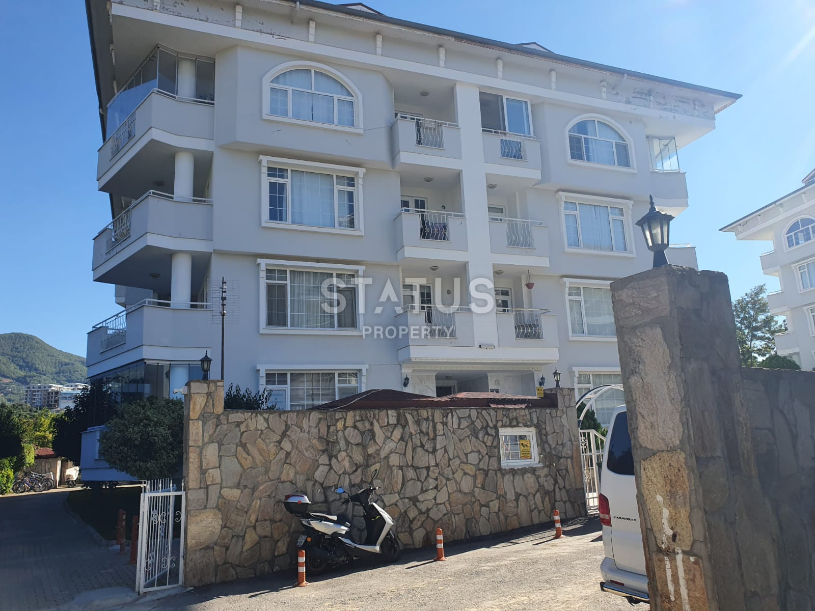 Bright and cozy apartment 2+1 with mountain views in Oba, 110 m2. фото 22