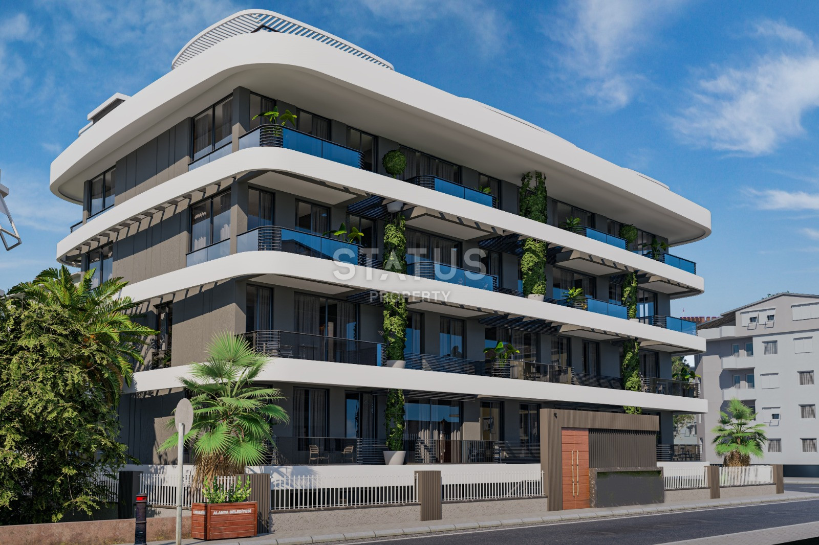 Инвестиционный проект на стадии котлована в 500 метрах от моря, в районе Оба, апартаменты 1+1, 3+1, от 44 до 177 кв.м. фото 3