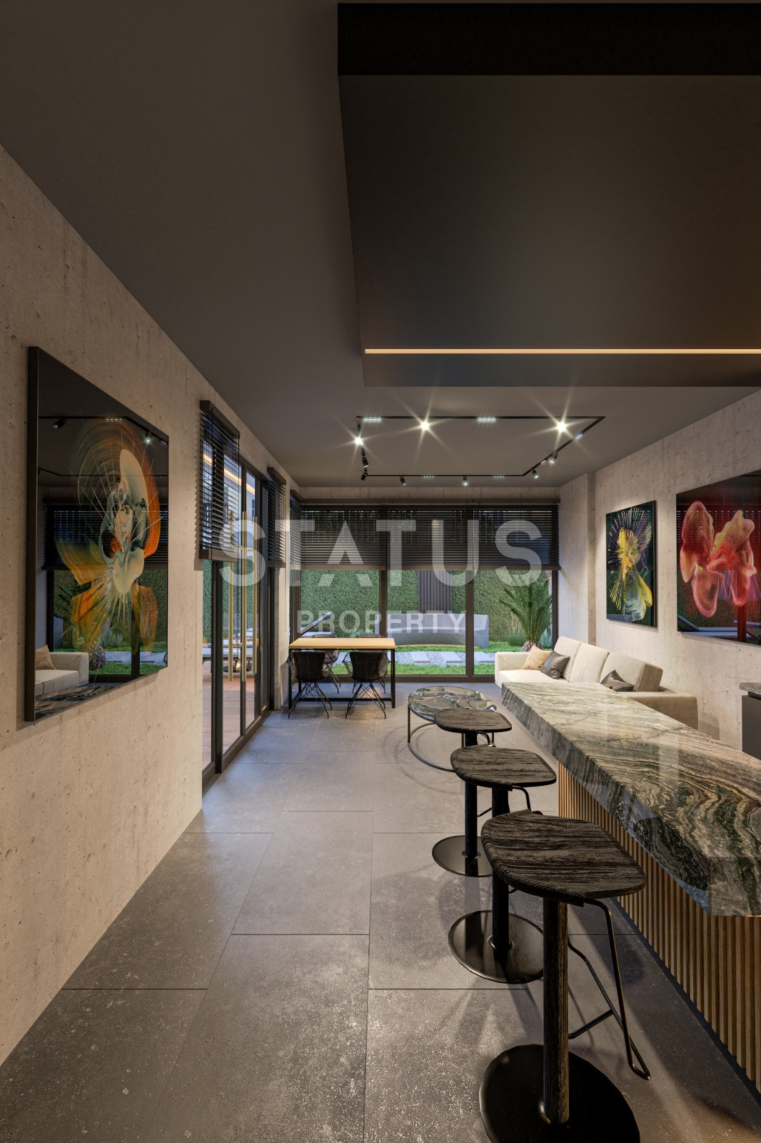 Инвестиционный проект на стадии котлована в 500 метрах от моря, в районе Оба, апартаменты 1+1, 3+1, от 44 до 177 кв.м. фото 12