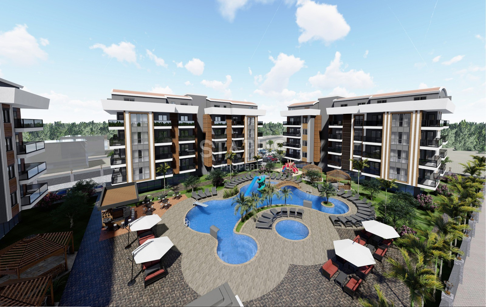 Проект в европейском районе Оба на этапе котлована. Квартиры от 48 до 150 м2. фото 8