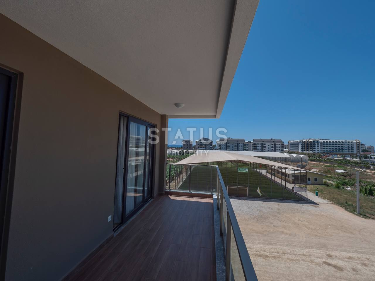 Apartments 1+1 and 2+1 in a new finished complex 500 meters from the sea in Kargicak, from 60 to 110 sq.m. фото 13