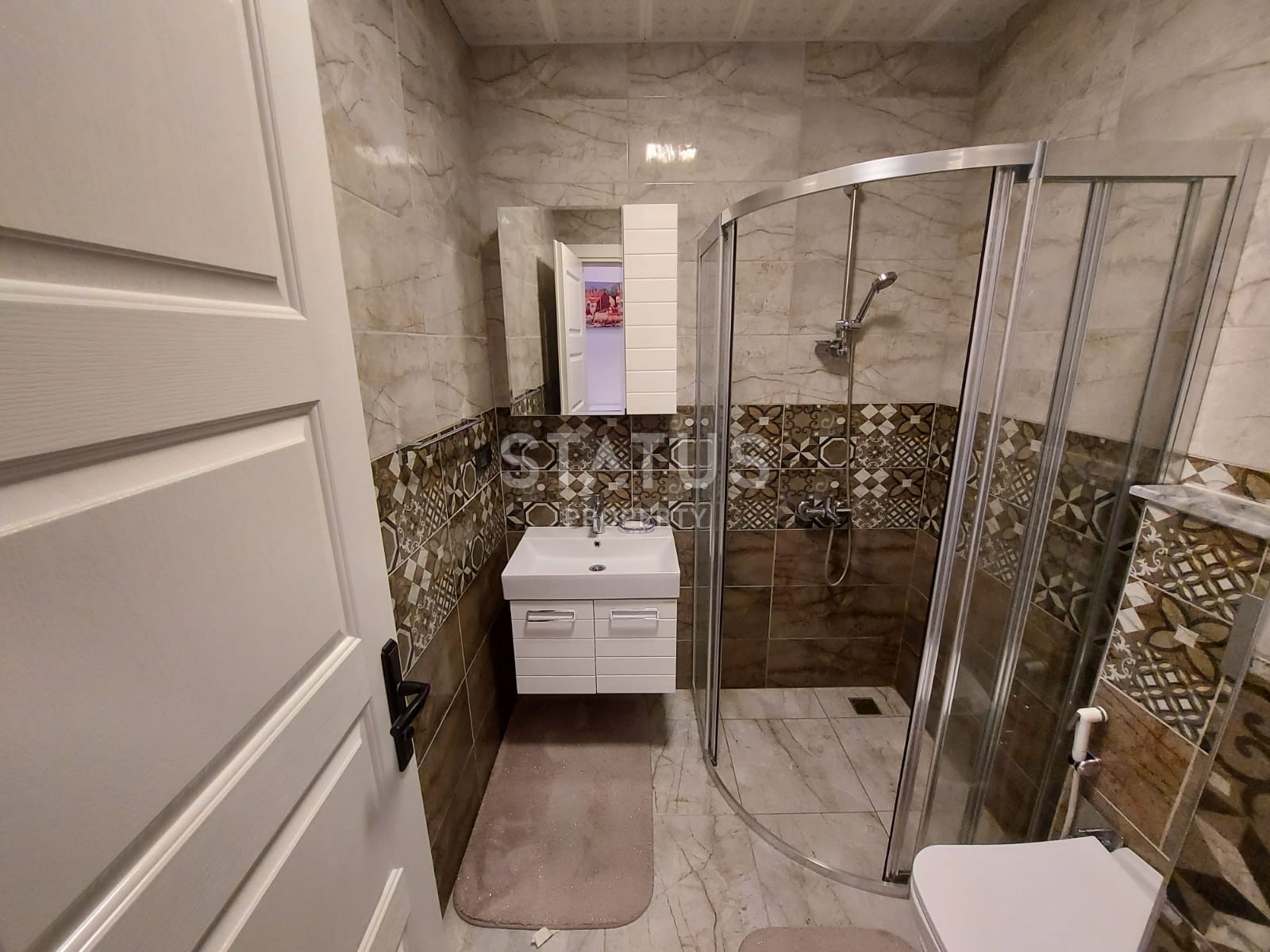 Мебелированные апартаменты 1+1, в 500 метрах от моря, в районе Махмутлар, 65 кв.м. фото 7