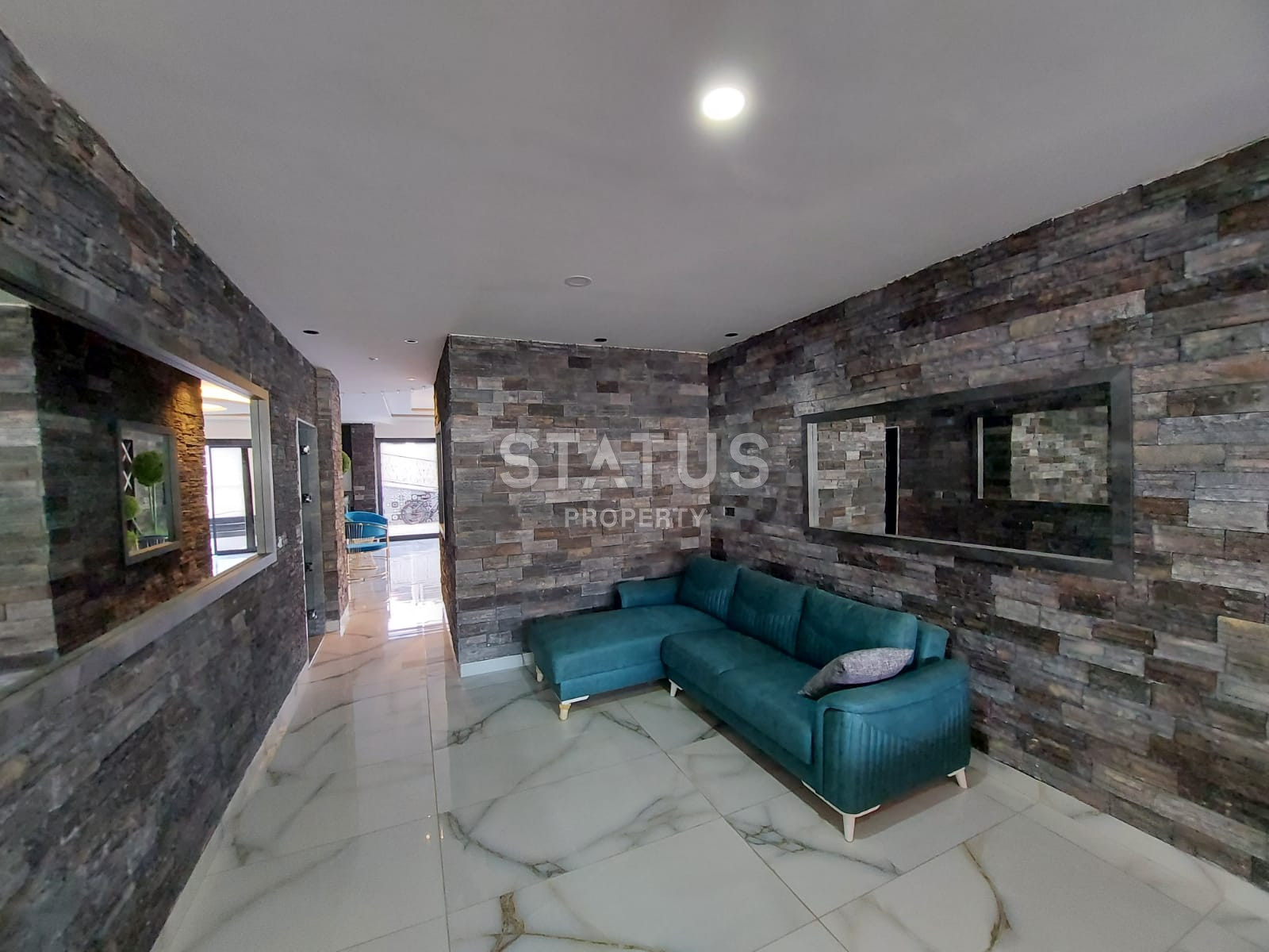 Мебелированные апартаменты 1+1, в 500 метрах от моря, в районе Махмутлар, 65 кв.м. фото 12