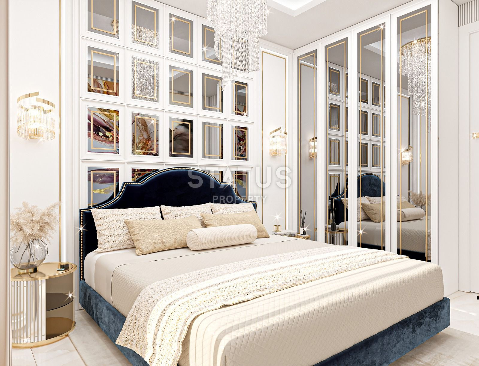 Эксклюзивный, инвестиционный проект на стадии котлована в центре Алании, апартаменты 1+1, пентхаусы 2+1, 51 м² - 116 м² фото 5