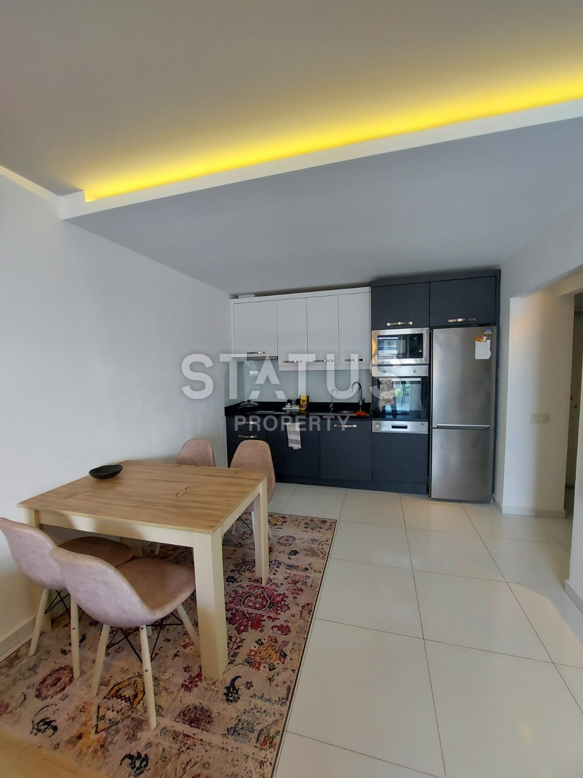 Мебелированные апартаменты 1+1, в районе Каргыджак, 80 кв.м. фото 3