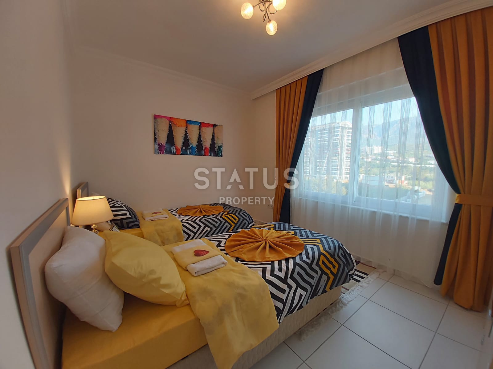 Three-room apartment with furniture in Mahmutlar 110 sq.m. фото 13