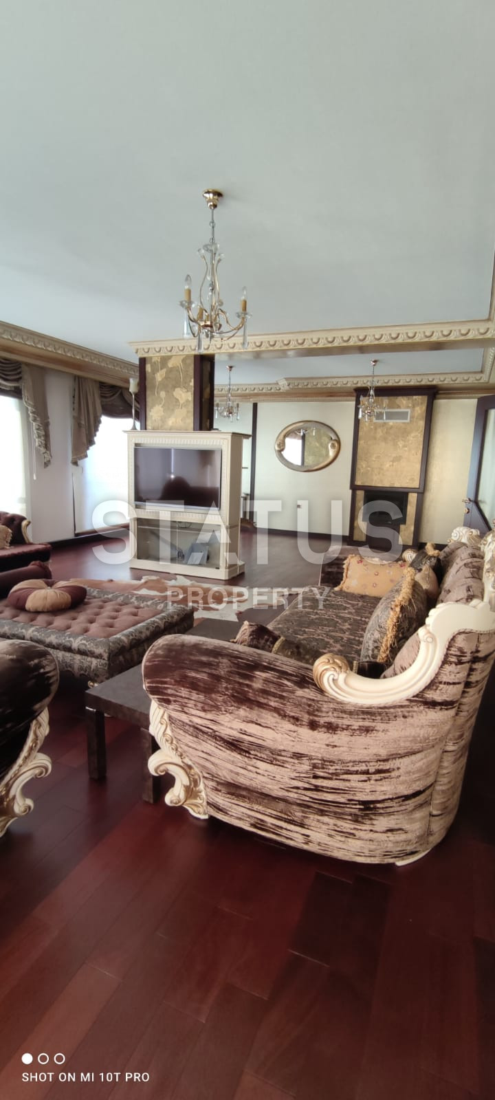 Дуплекс 3+2 с видом на море и Аланийскую крепость, 250 кв.м. фото 3