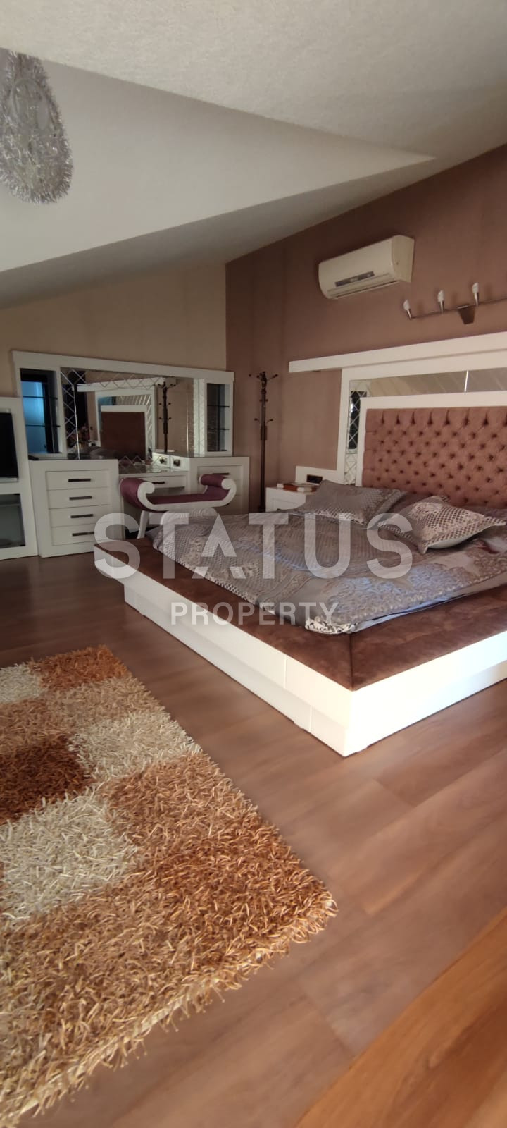 Дуплекс 3+2 с видом на море и Аланийскую крепость, 250 кв.м. фото 7