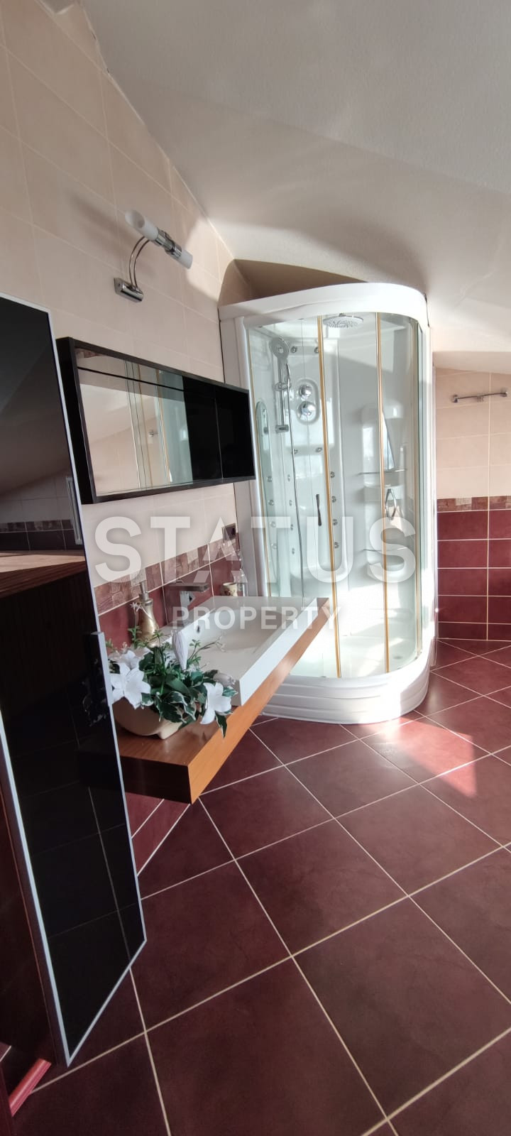 Дуплекс 3+2 с видом на море и Аланийскую крепость, 250 кв.м. фото 8