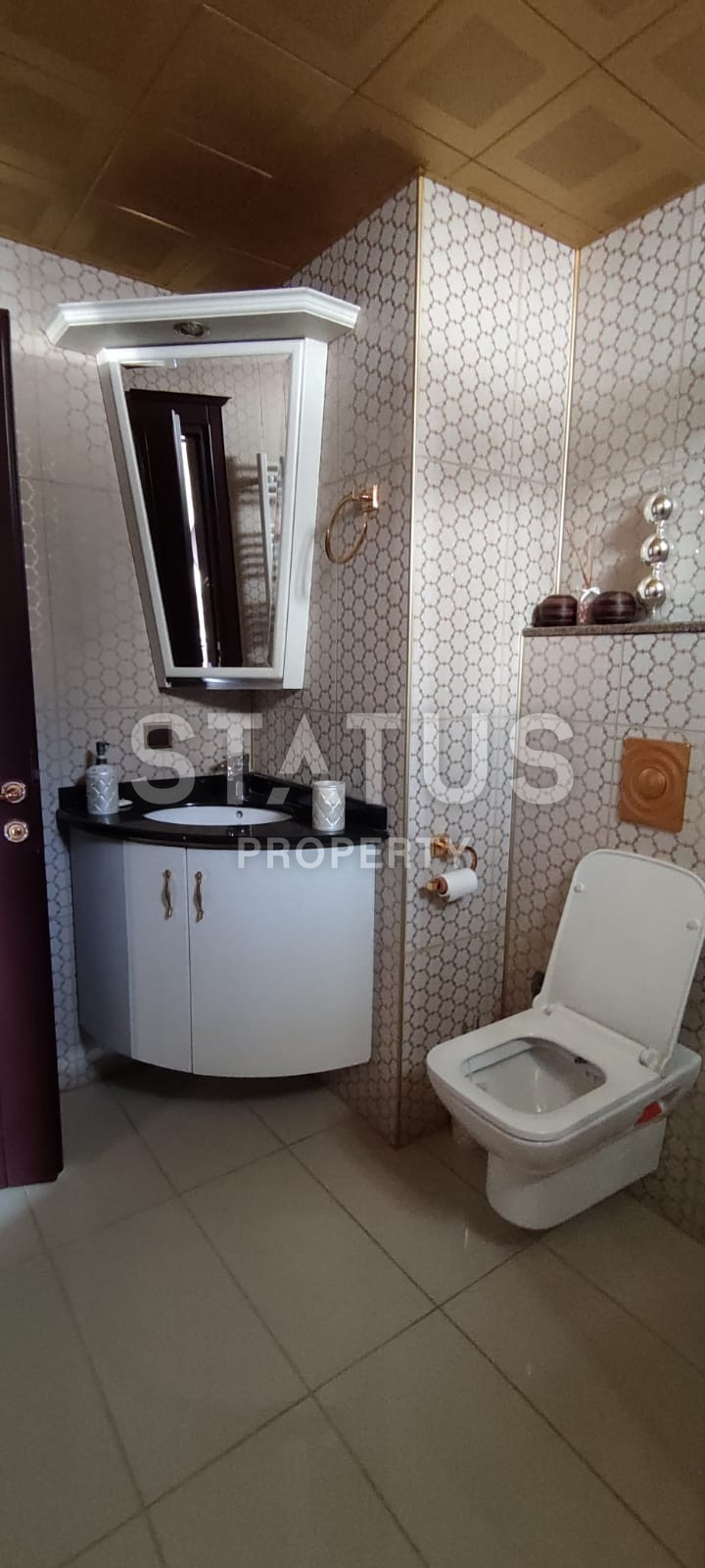 Дуплекс 3+2 с видом на море и Аланийскую крепость, 250 кв.м. фото 13