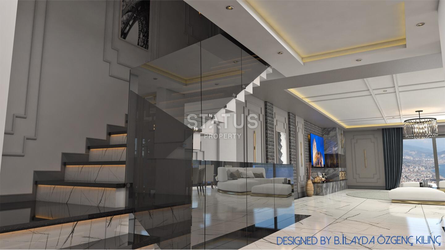 Три виллы 5+2 класса премиум с панорамным видом на средиземное море, 700 м2 фото 5