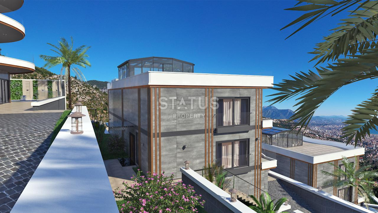 Три виллы 5+2 класса премиум с панорамным видом на средиземное море, 700 м2 фото 14