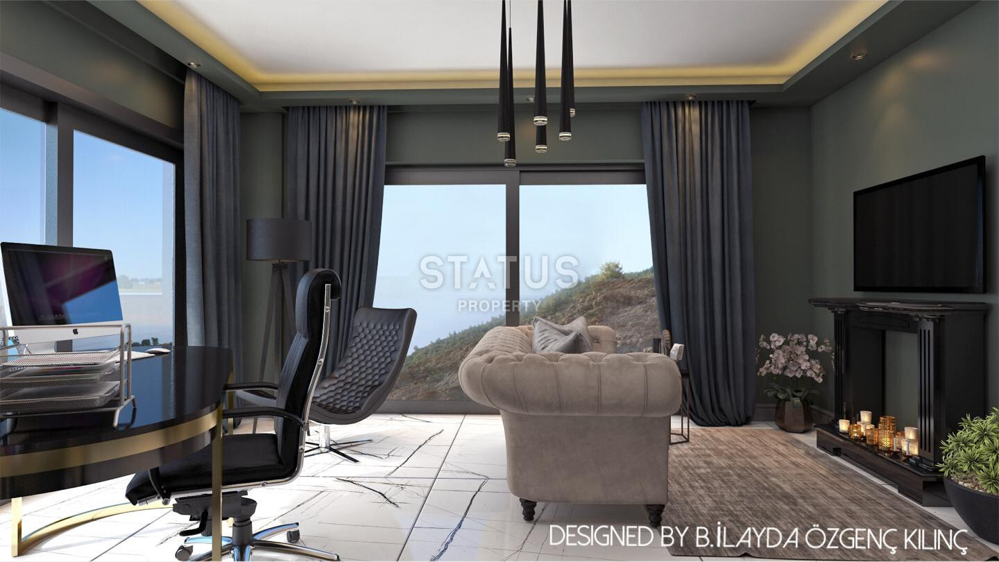 Три виллы 5+2 класса премиум с панорамным видом на средиземное море, 700 м2 фото 19