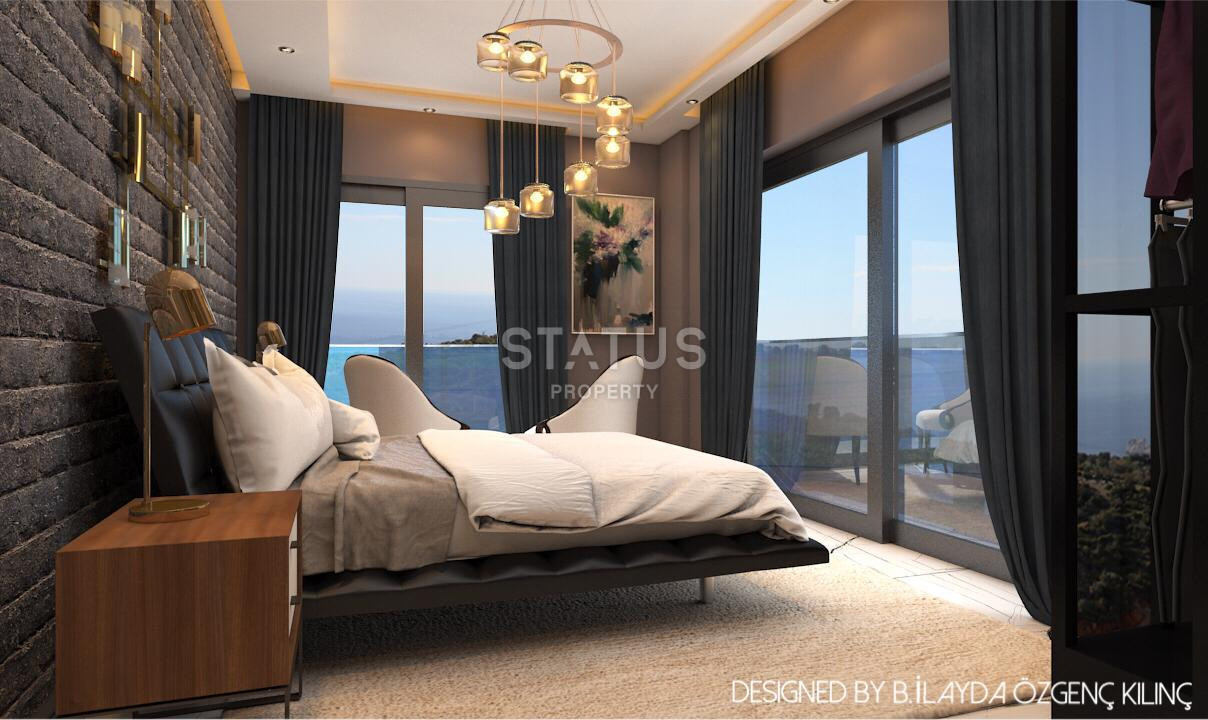 Три виллы 5+2 класса премиум с панорамным видом на средиземное море, 700 м2 фото 32