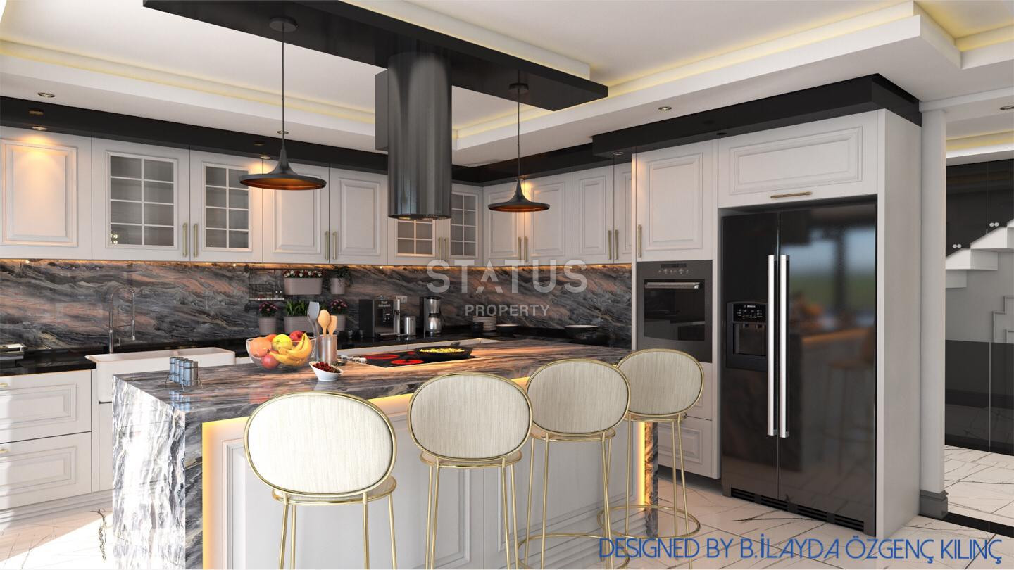 Три виллы 5+2 класса премиум с панорамным видом на средиземное море, 700 м2 фото 33