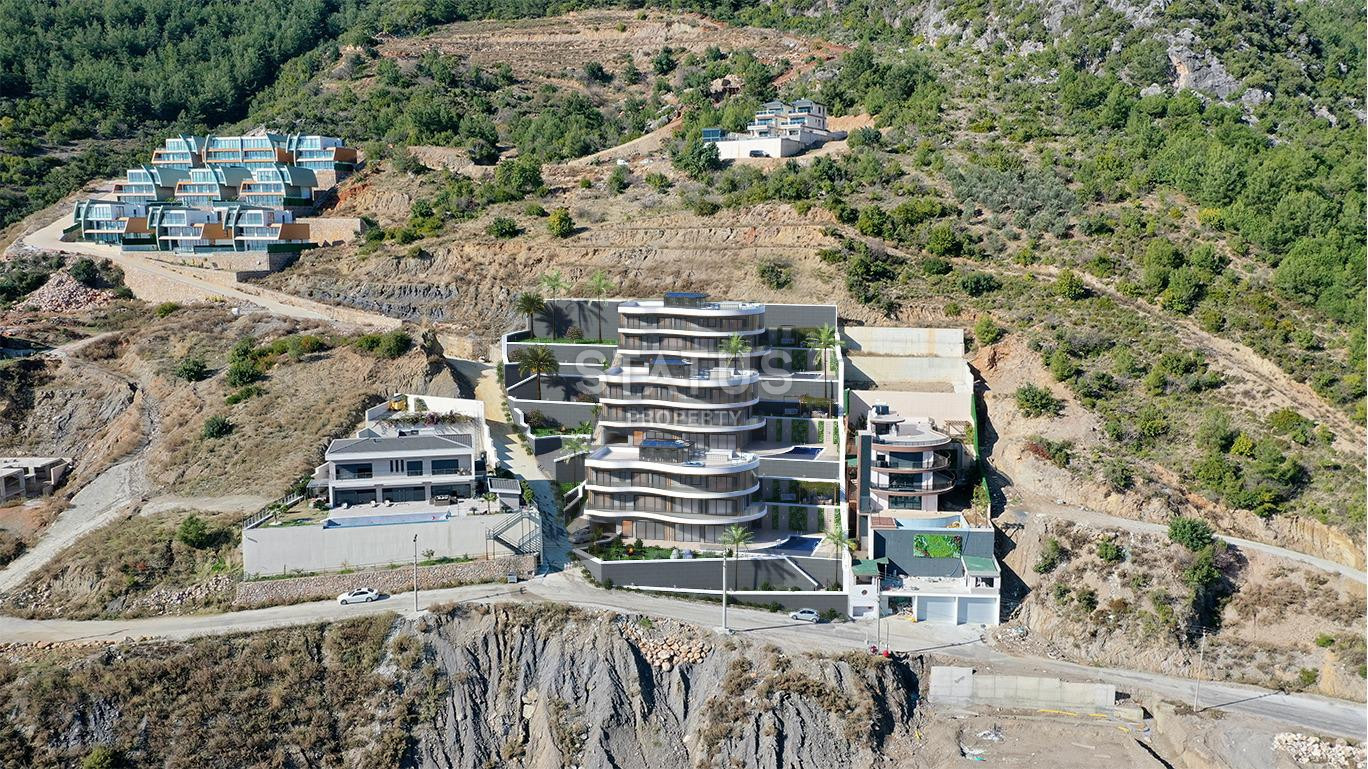 Три виллы 5+2 класса премиум с панорамным видом на средиземное море, 700 м2 фото 38