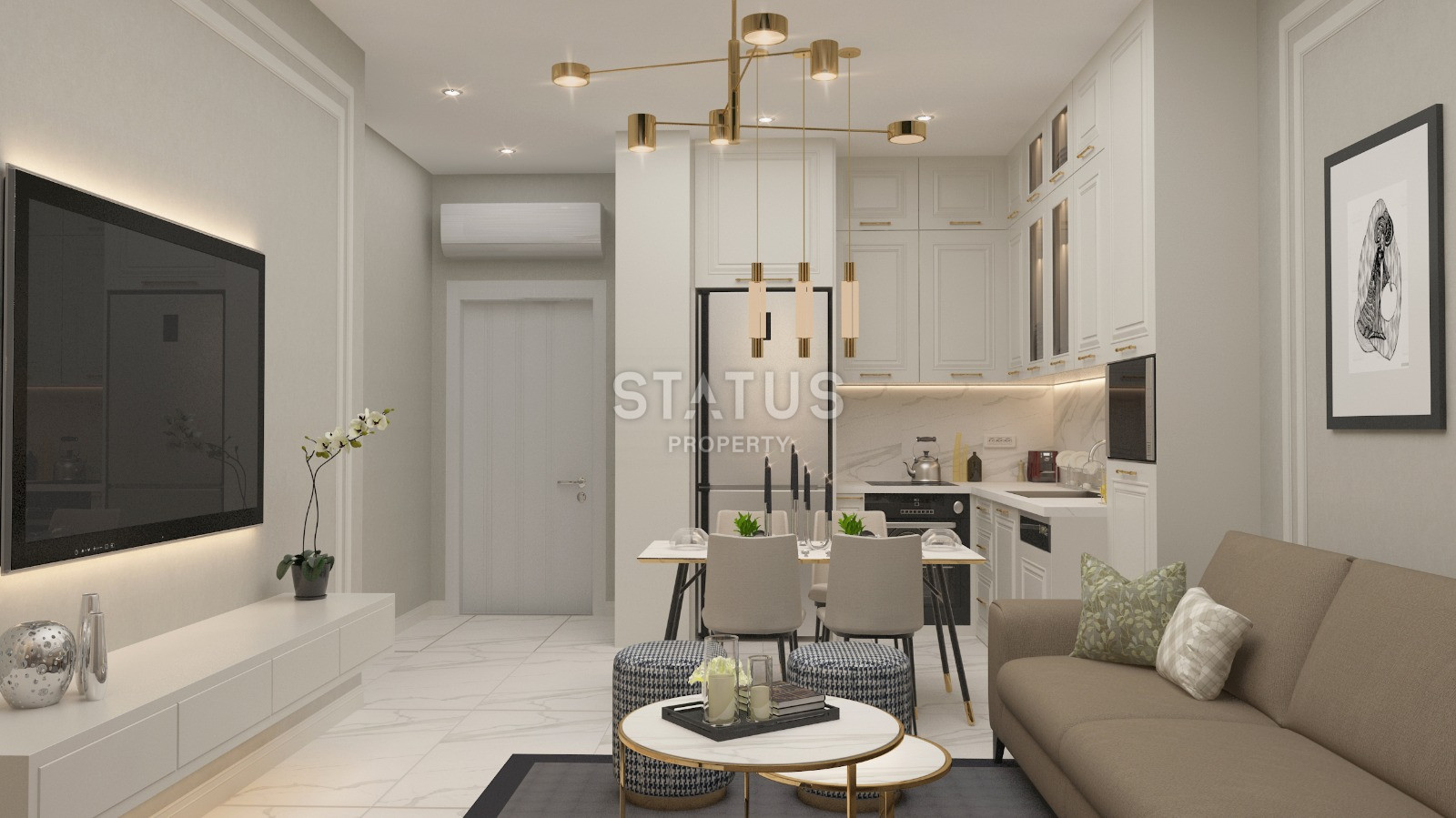 Комплекс на финальной стадии строительства в районе Оба, 51-145м.кв фото 4