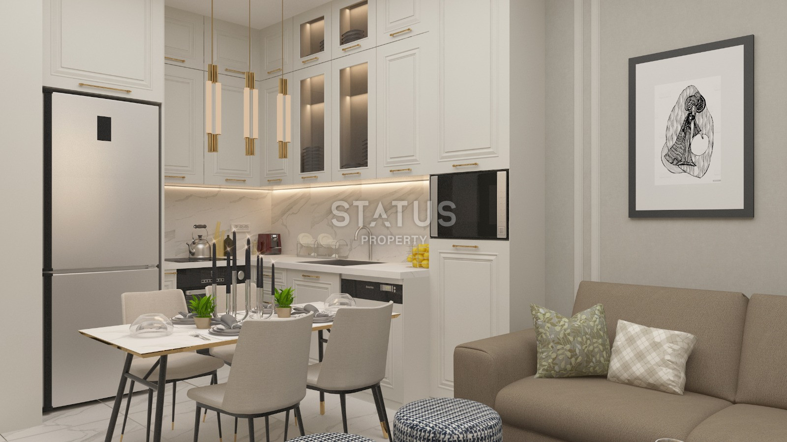 Комплекс на финальной стадии строительства в районе Оба, 51-145м.кв фото 9