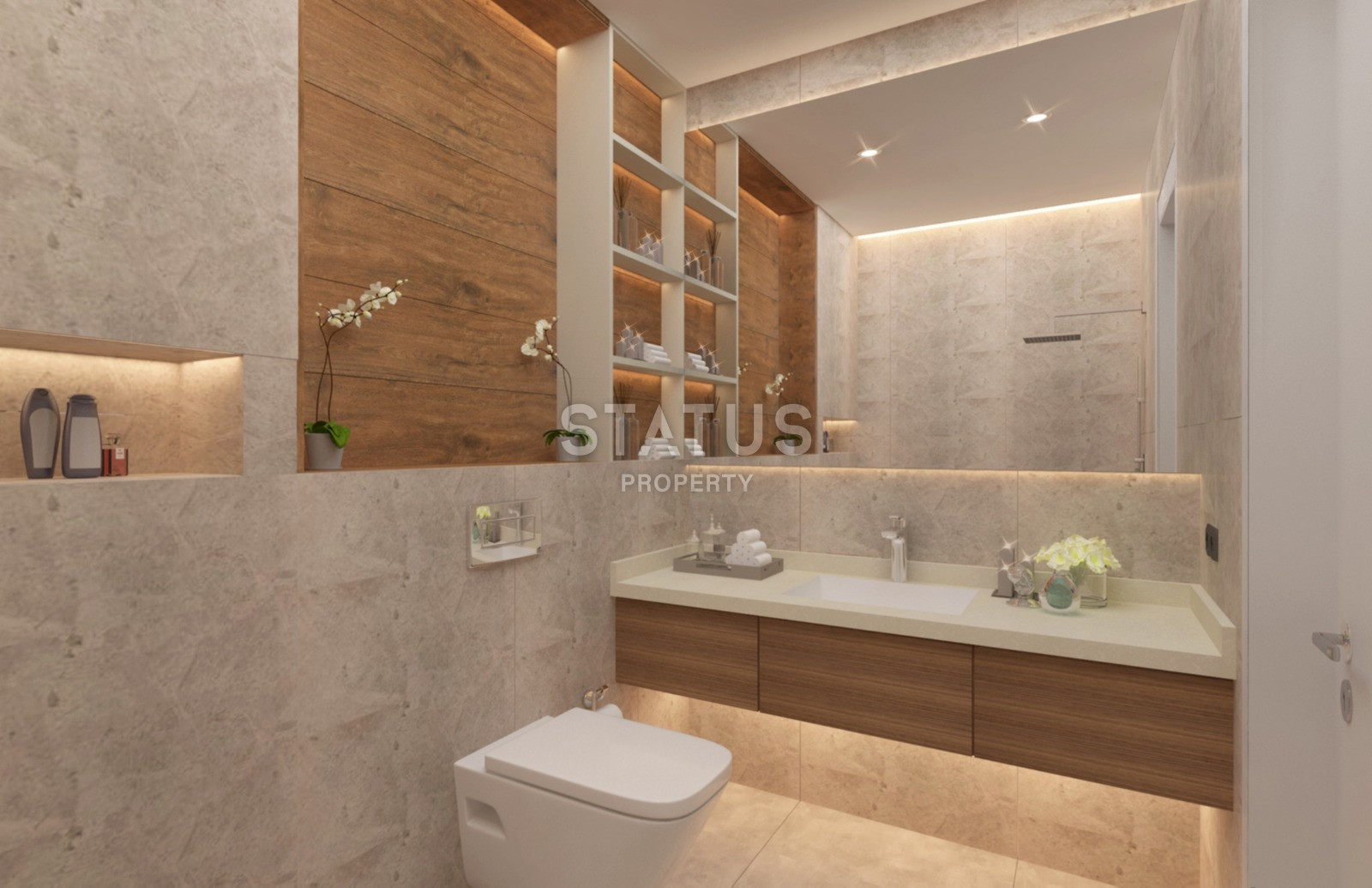 Комплекс на финальной стадии строительства в районе Оба, 51-145м.кв фото 11