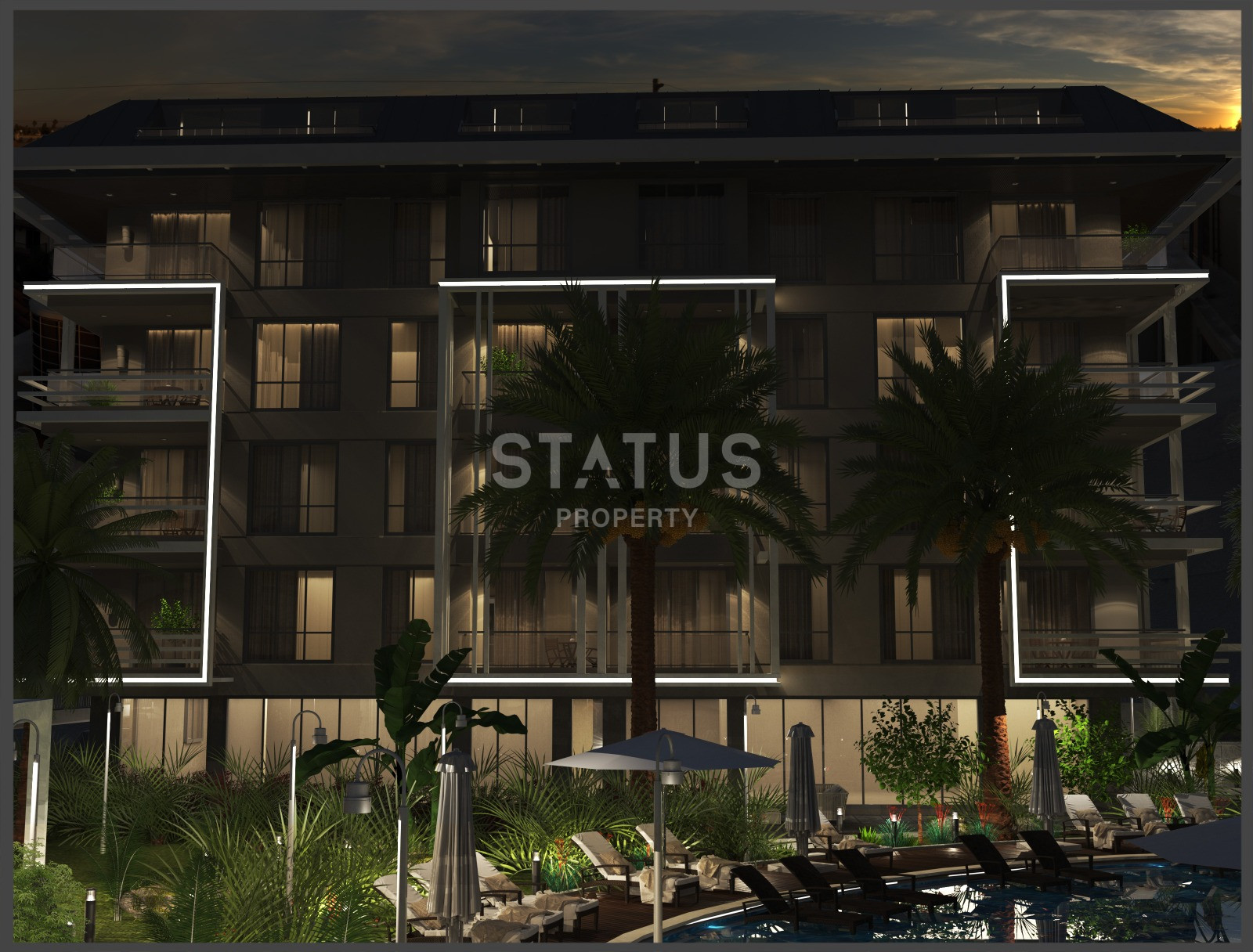 Комплекс на финальной стадии строительства в районе Оба, 51-145м.кв фото 31