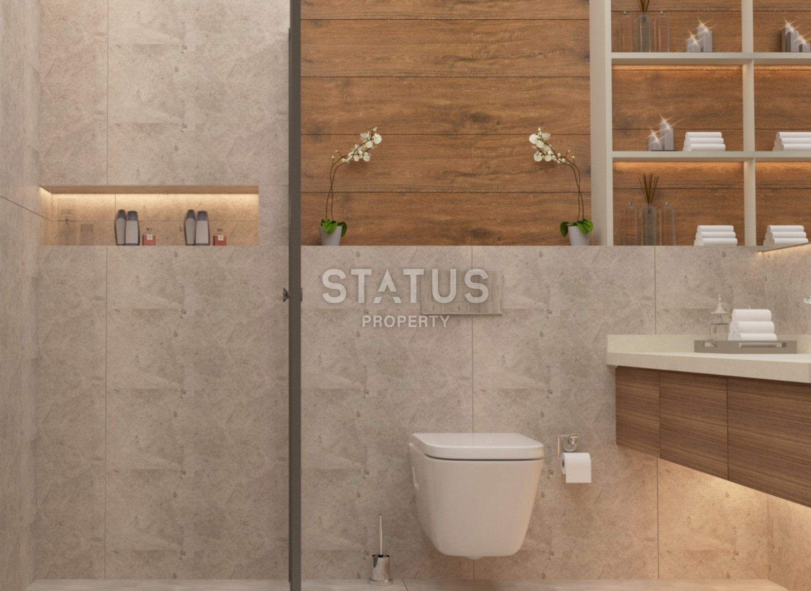 Комплекс на финальной стадии строительства в районе Оба, 51-145м.кв фото 32