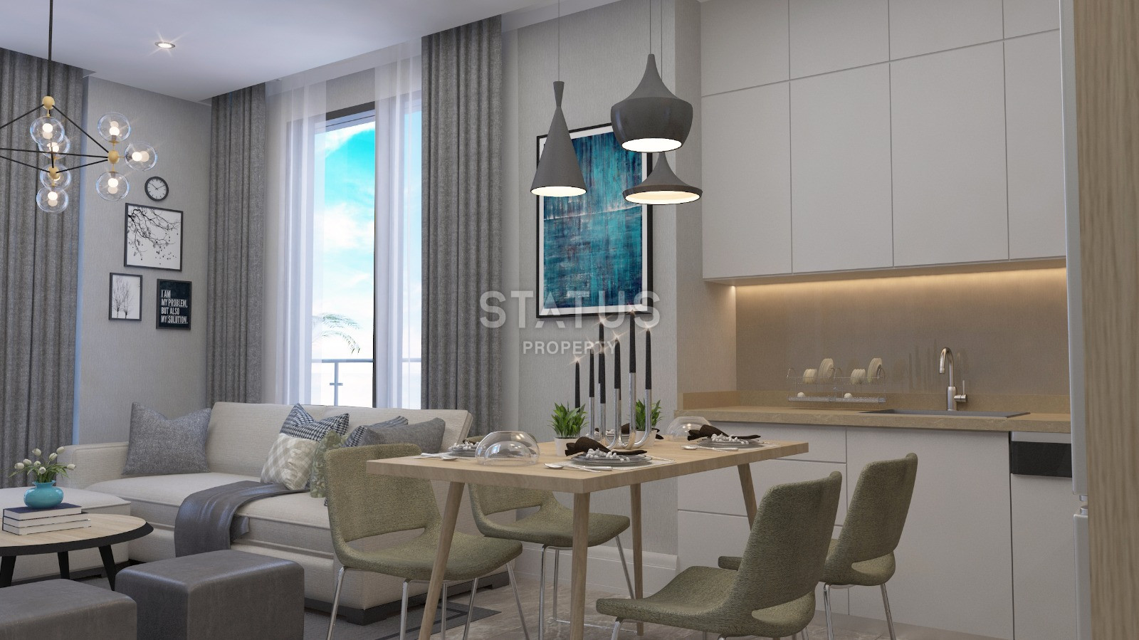 Комплекс на финальной стадии строительства в районе Оба, 51-145м.кв фото 37