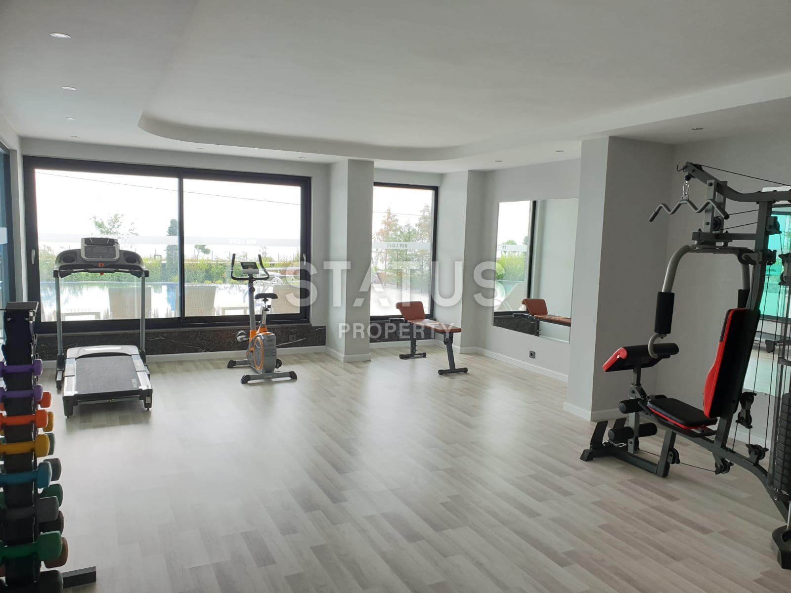 New apartment 2+1 on the first coastline with direct sea views, 110 sq. m. фото 14