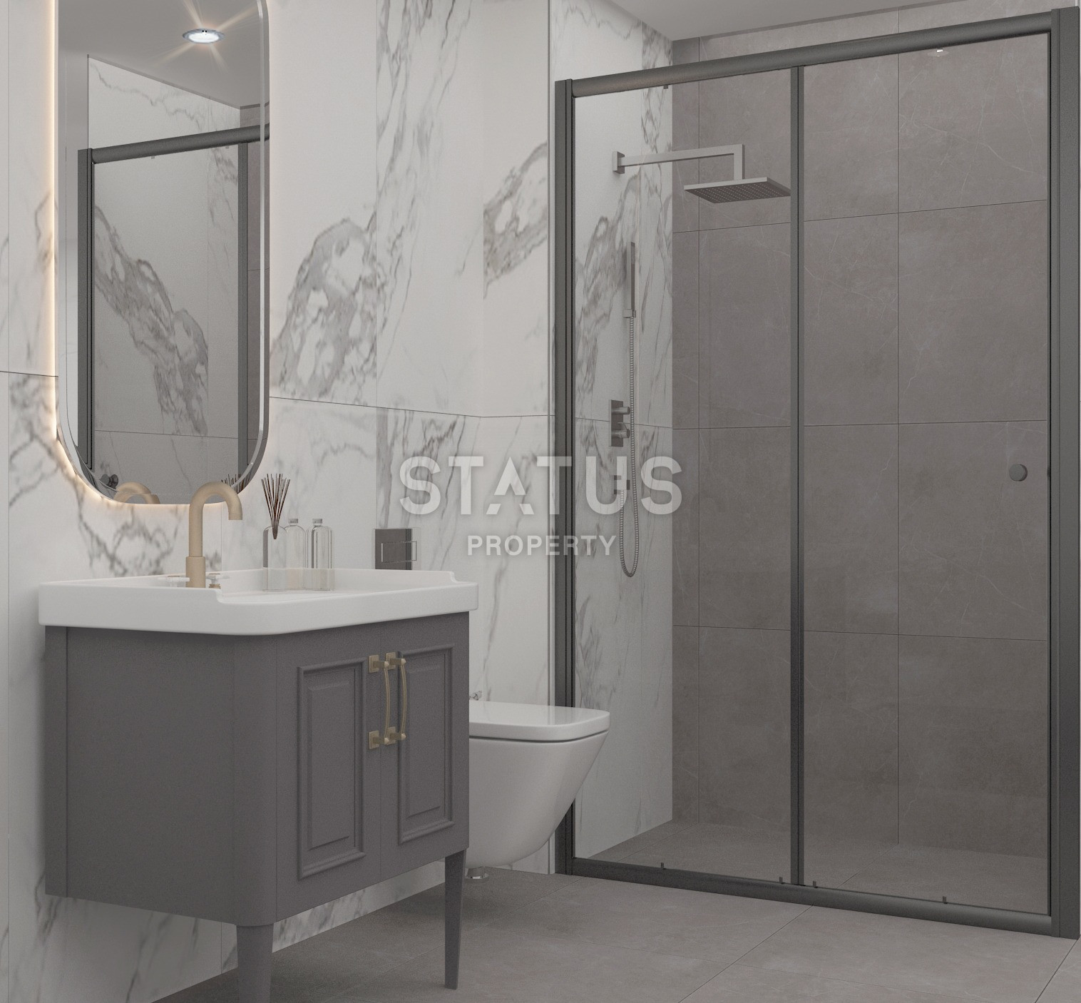 Комплекс на финальной стадии строительства в районе Оба, 51-145м.кв фото 50