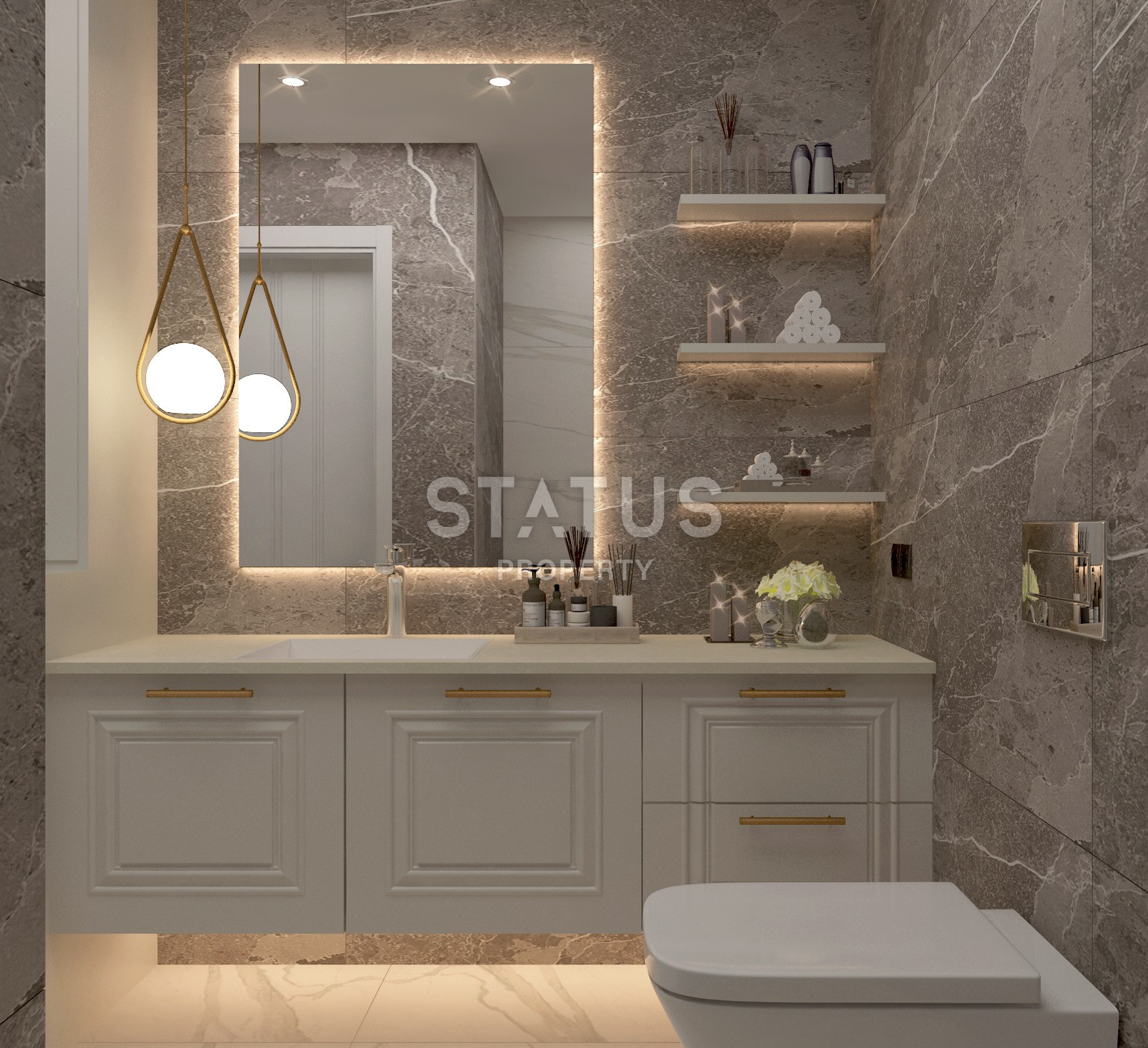 Комплекс на финальной стадии строительства в районе Оба, 51-145м.кв фото 52