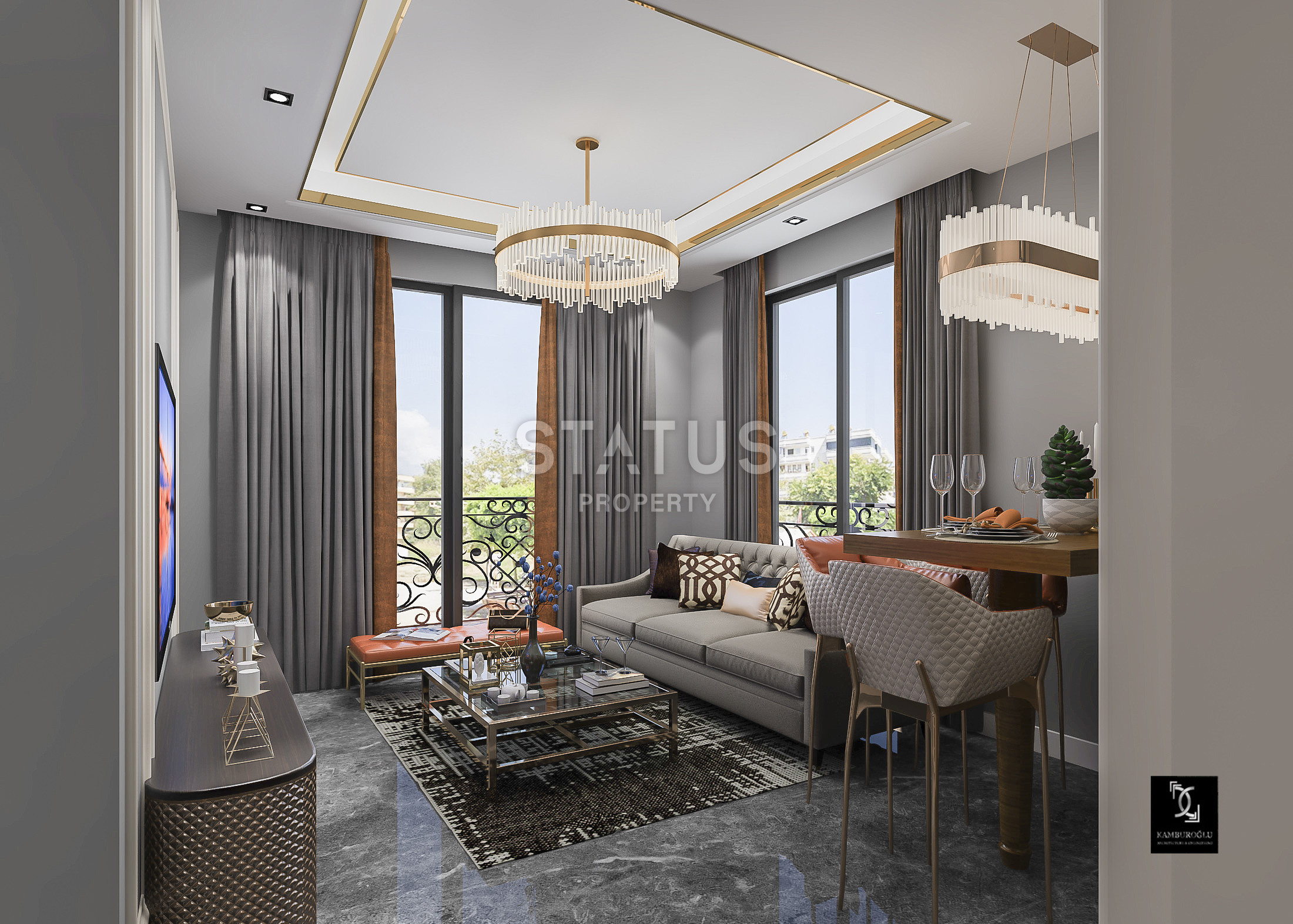 Новый, инвестиционный проект на стадии котлована, в районе Махмутлар, апартаменты разных планировок от 52 до 145 кв.м. фото 5