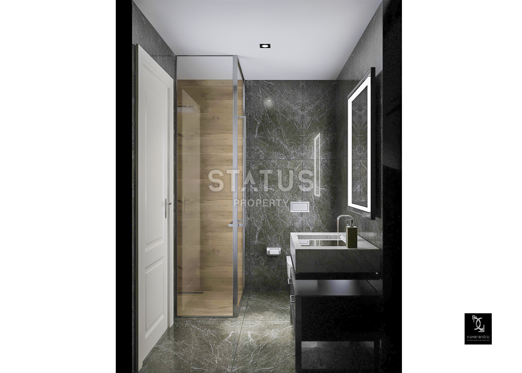 Новый, инвестиционный проект на стадии котлована, в районе Махмутлар, апартаменты разных планировок от 52 до 145 кв.м. фото 10