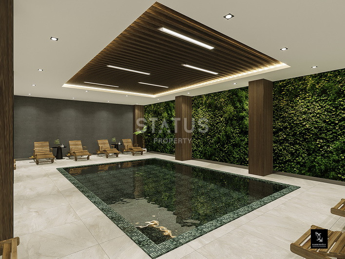 Новый, инвестиционный проект на стадии котлована, в районе Махмутлар, апартаменты разных планировок от 52 до 145 кв.м. фото 12