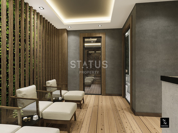 Новый, инвестиционный проект на стадии котлована, в районе Махмутлар, апартаменты разных планировок от 52 до 145 кв.м. фото 15