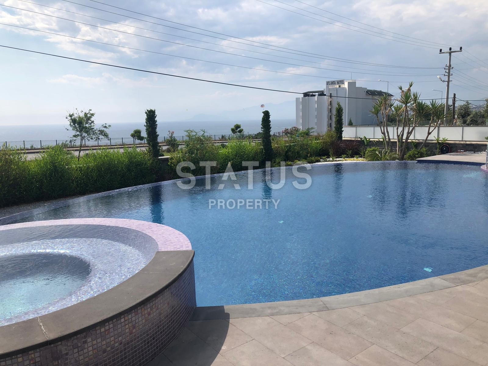 New apartment 2+1 on the first coastline with direct sea views, 110 sq. m. фото 17