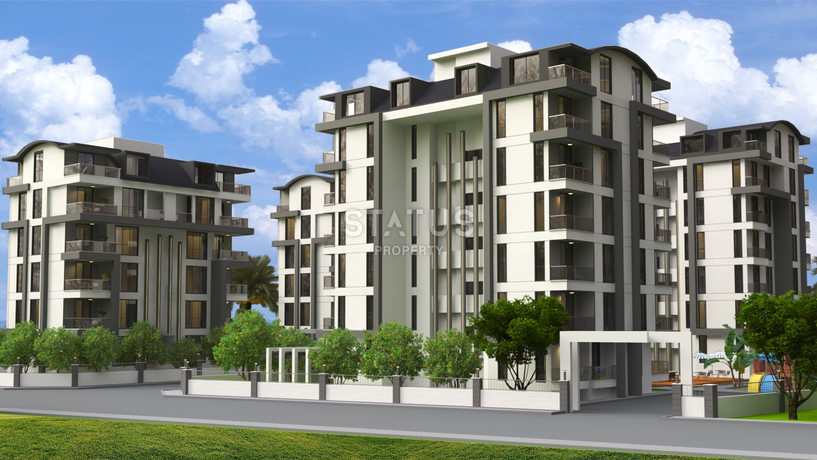 Новый проект на стадии строительства в Газипаша с различными видами планировок! фото 3