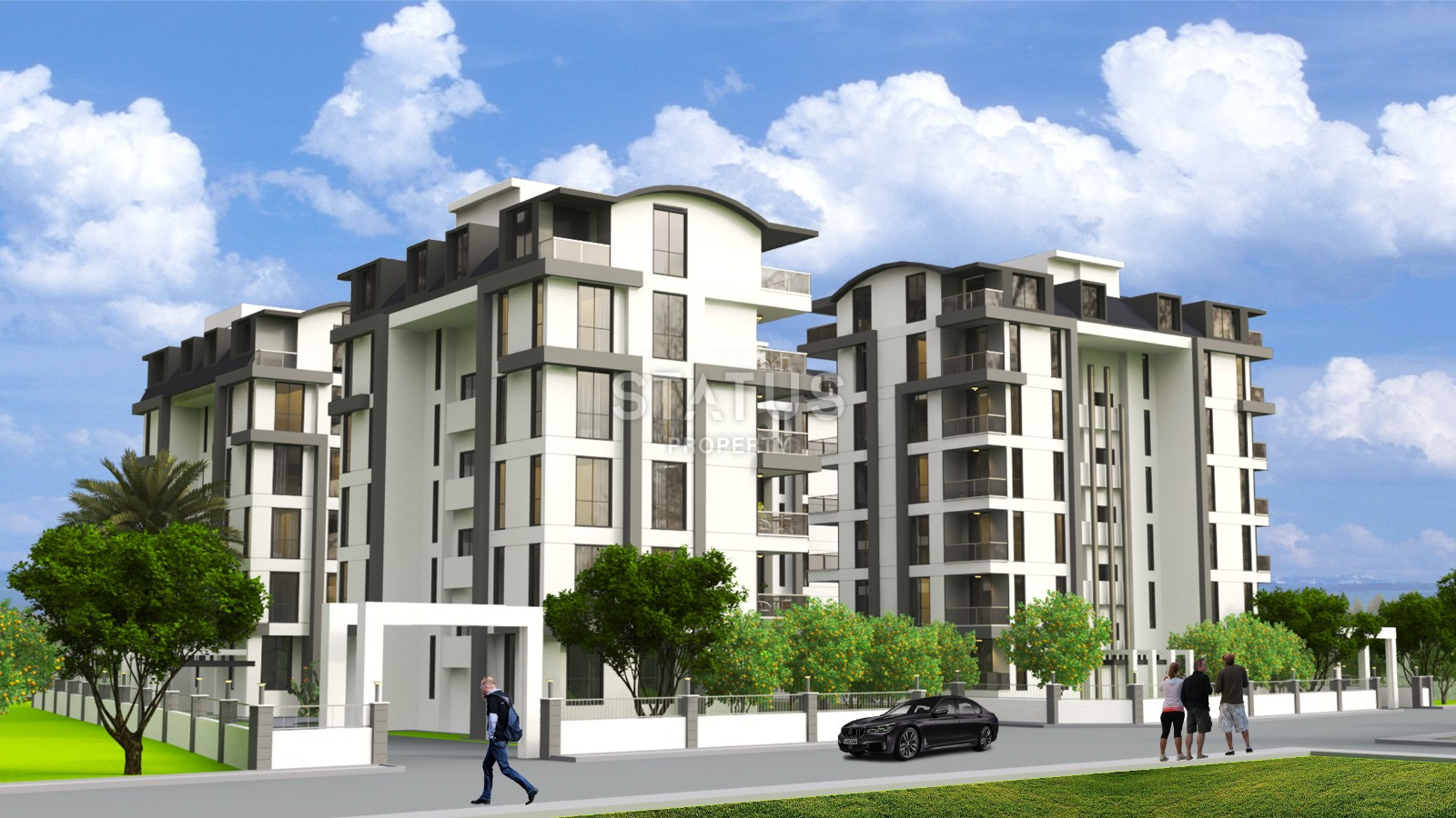 Новый проект на стадии строительства в Газипаша с различными видами планировок! фото 6