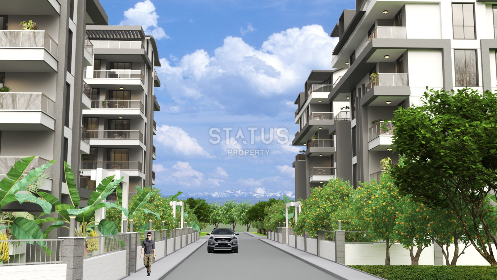 Новый проект на стадии строительства в Газипаша с различными видами планировок! фото 7