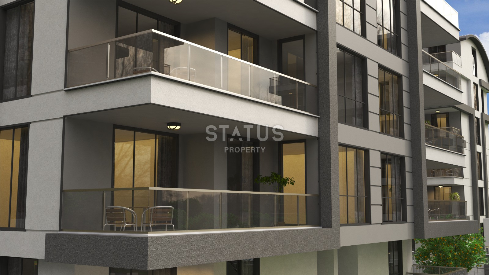 Новый проект на стадии строительства в Газипаша с различными видами планировок! фото 9