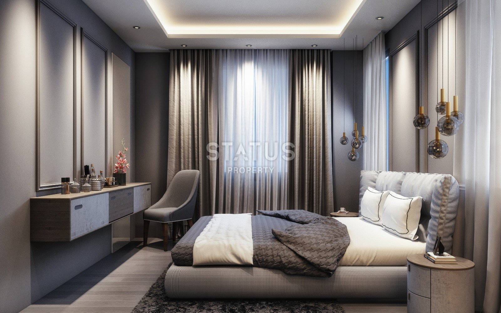 Новый проект на стадии строительства в Газипаша с различными видами планировок! фото 10