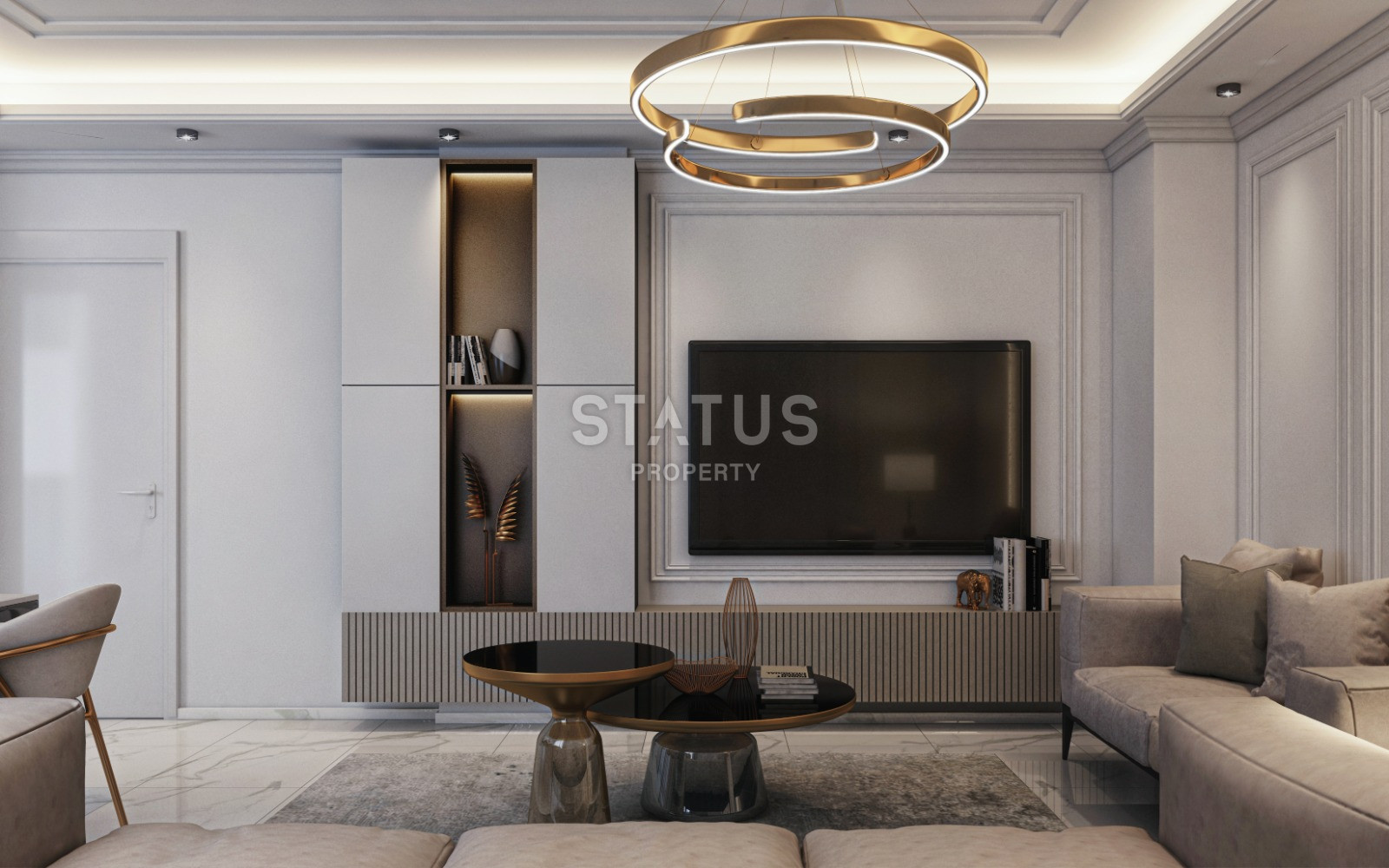 Новый проект на стадии строительства в Газипаша с различными видами планировок! фото 12