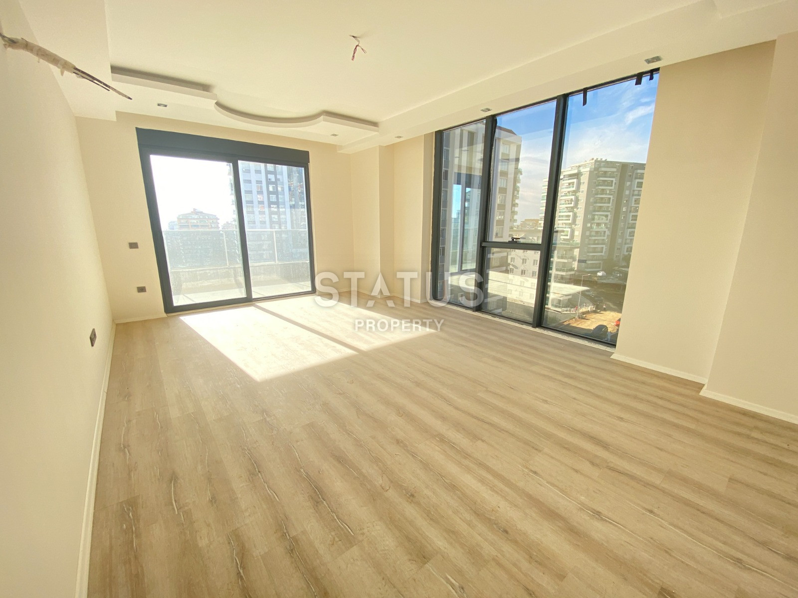 Просторные апартаменты 2+1 с видом на горы и море, в районе Махмутлар 120 кв.м. фото 15