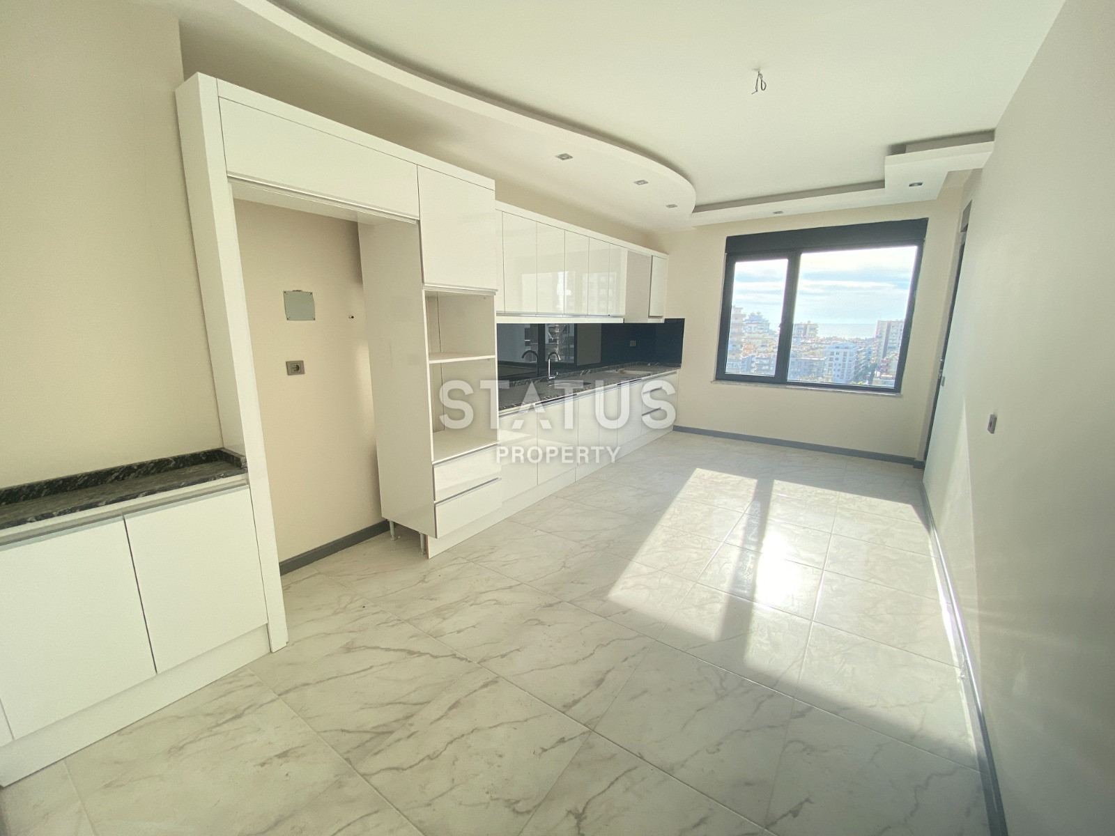 Просторные апартаменты 2+1 с видом на горы и море, в районе Махмутлар 120 кв.м. фото 24