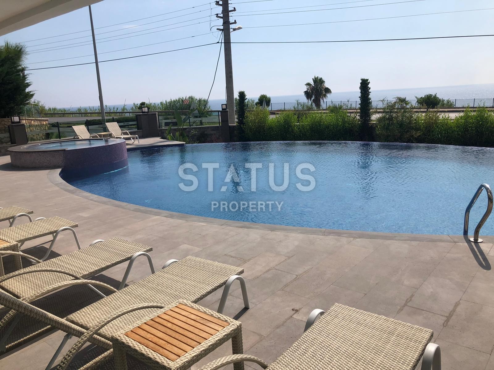 New apartment 2+1 on the first coastline with direct sea views, 110 sq. m. фото 27