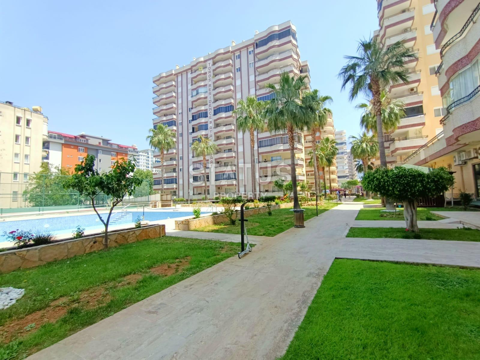 Большая четырехкомнатная квартира в Махмутларе в комплексе, 250 метров до моря фото 5