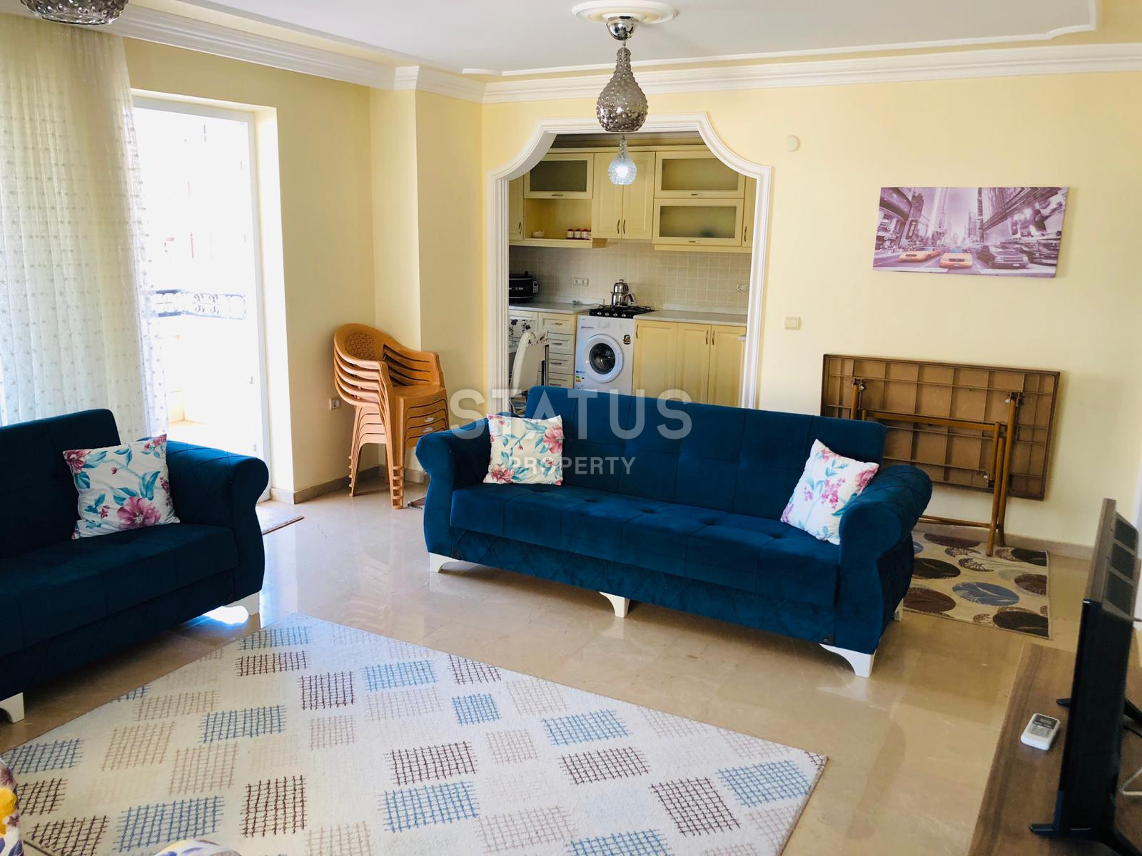 Большая четырехкомнатная квартира в Махмутларе в комплексе, 250 метров до моря фото 23