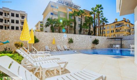 Видовая квартира 1+1, в центре Алании, 450 метров от пляжа Кейкубат, 58 кв.м. фото 9